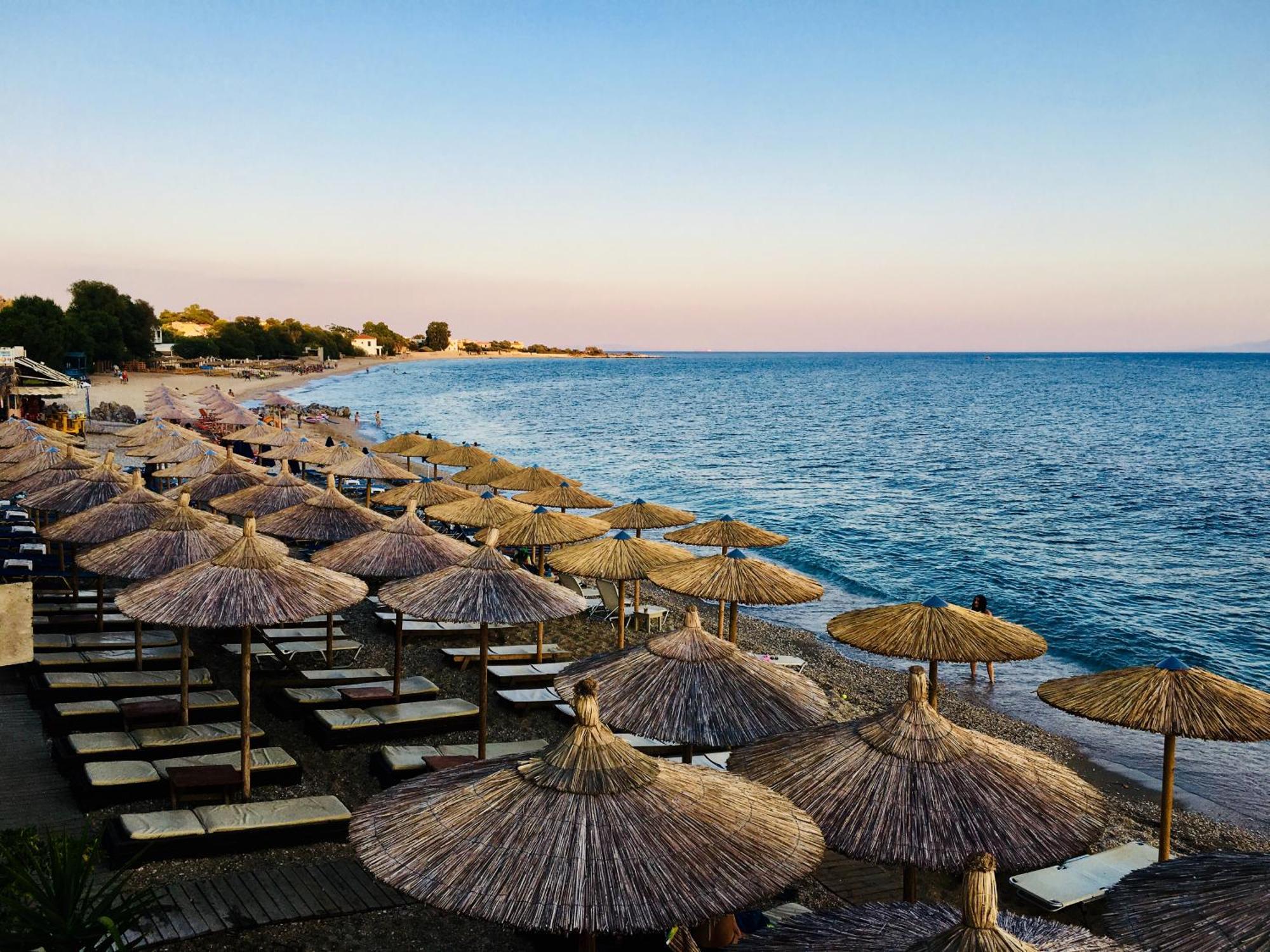 Ocean View Studios And Luxury Rooms Plomari Exterior foto
